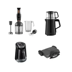 Arzum AR9027 Pro Blackline Eco Set Siyah