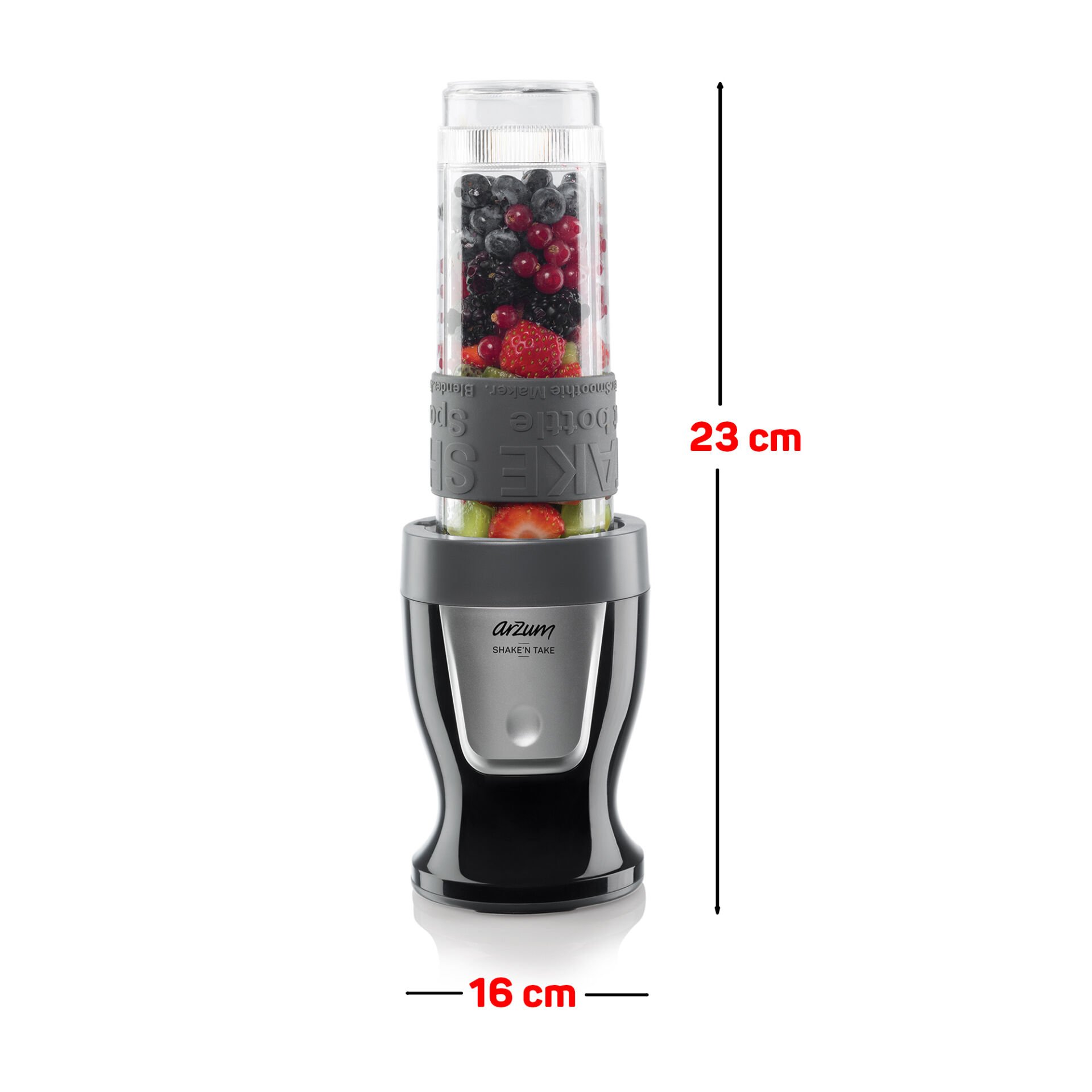 Arzum AR1032 Shake'N Take Kişisel Blender - Kırmızı
