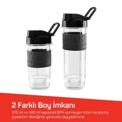 Arzum AR1032 Shake'N Take Kişisel Blender - Kırmızı