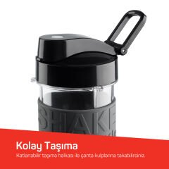 Arzum AR1032 Shake'N Take Kişisel Blender - Kırmızı