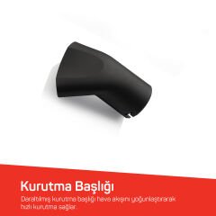 Arzum AR5063 Volume Pro Hava Üflemeli Saç Şekillendirici - Siyah