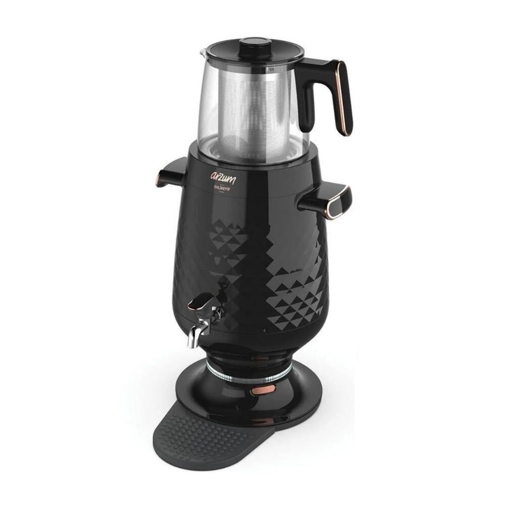 Arzum AR3083 Ehli̇keyi̇f Elektri̇kli̇ Semaver Siyah - Bakır