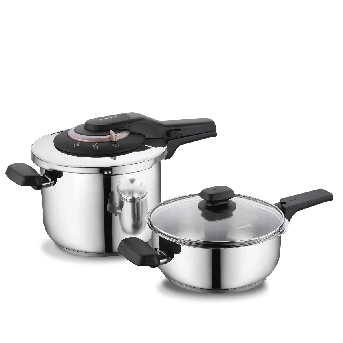 Korkmaz Vita Plus Quattro 4 Parça Düdüklü Tencere Seti A168