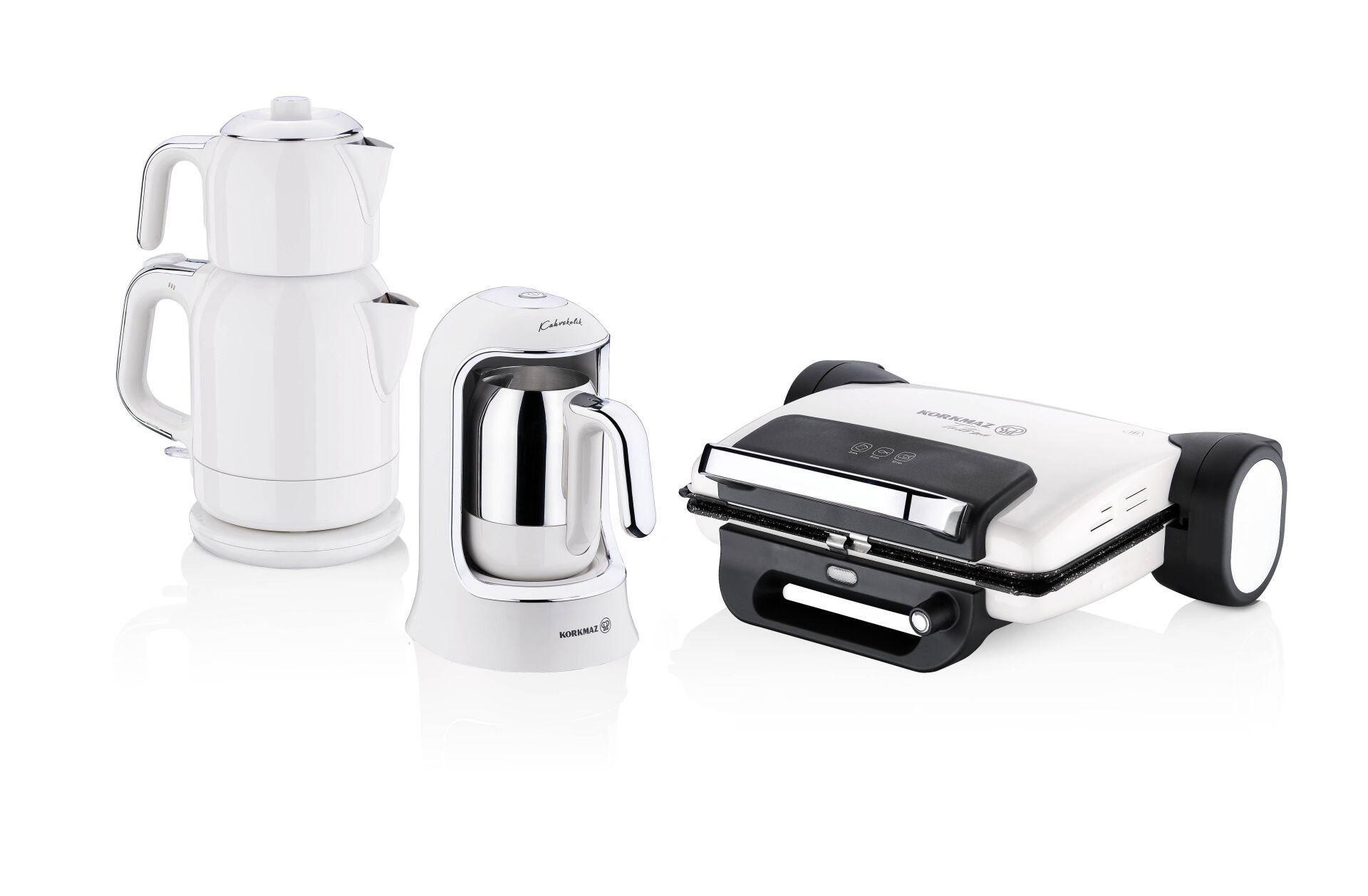 Korkmaz A1856 7 Parça Elektro Set Vanilya