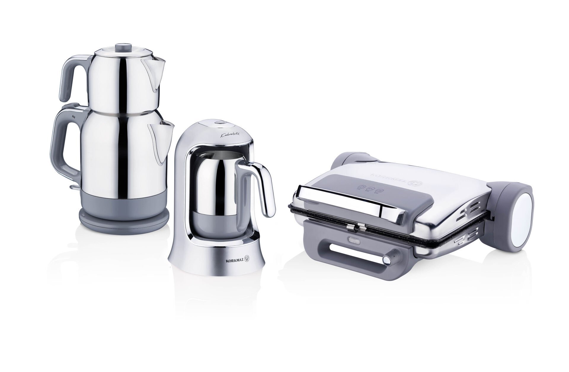 Korkmaz A1858 7 Parça Elektro Set Inox