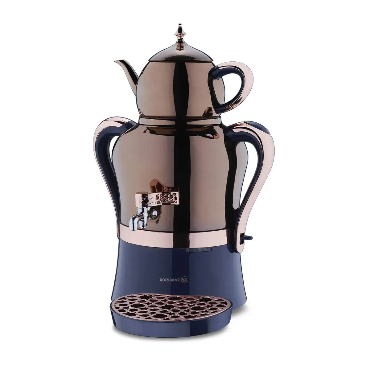 Korkmaz A843-02 Hanedan Semaver Azura Rosegold